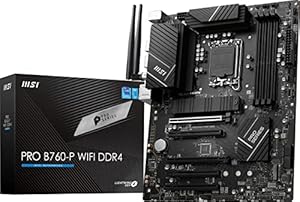 MSI PRO B760-P WIFI DDR4 Intel B760 LGA 1700 ATX Motherboard