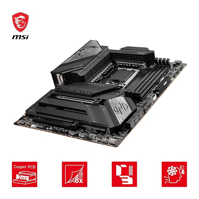 MSI MPG Z790 CARBON WIFI II LGA 1700 DDR5 ATX Gaming Motherboard - Image 4
